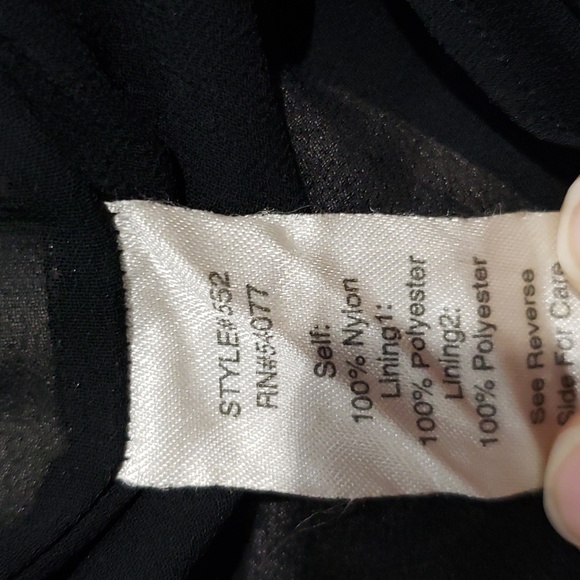 Cabi Lace Overlay Sleeveless Shirt Size L - Picture 8 of 11